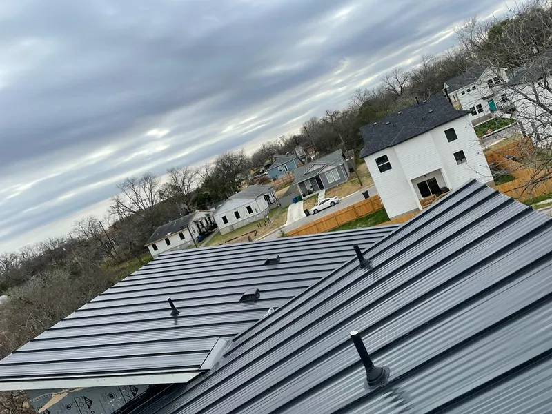 Standing seam metal roof panels with vents for Skylight Repair in Martinsburg